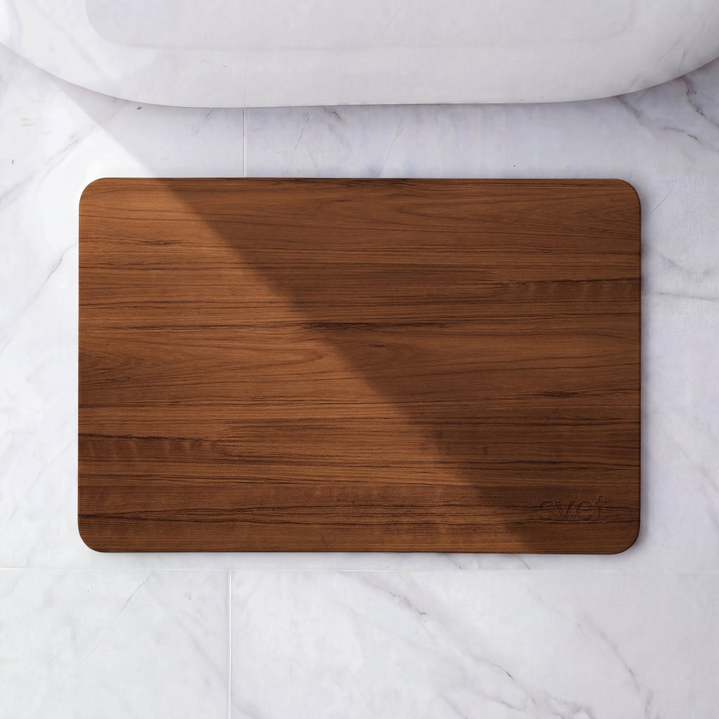 Alfombra de diatomita efecto madera