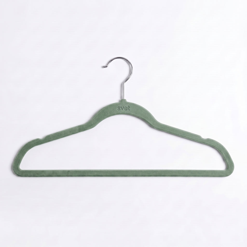 Perchas terciopelo