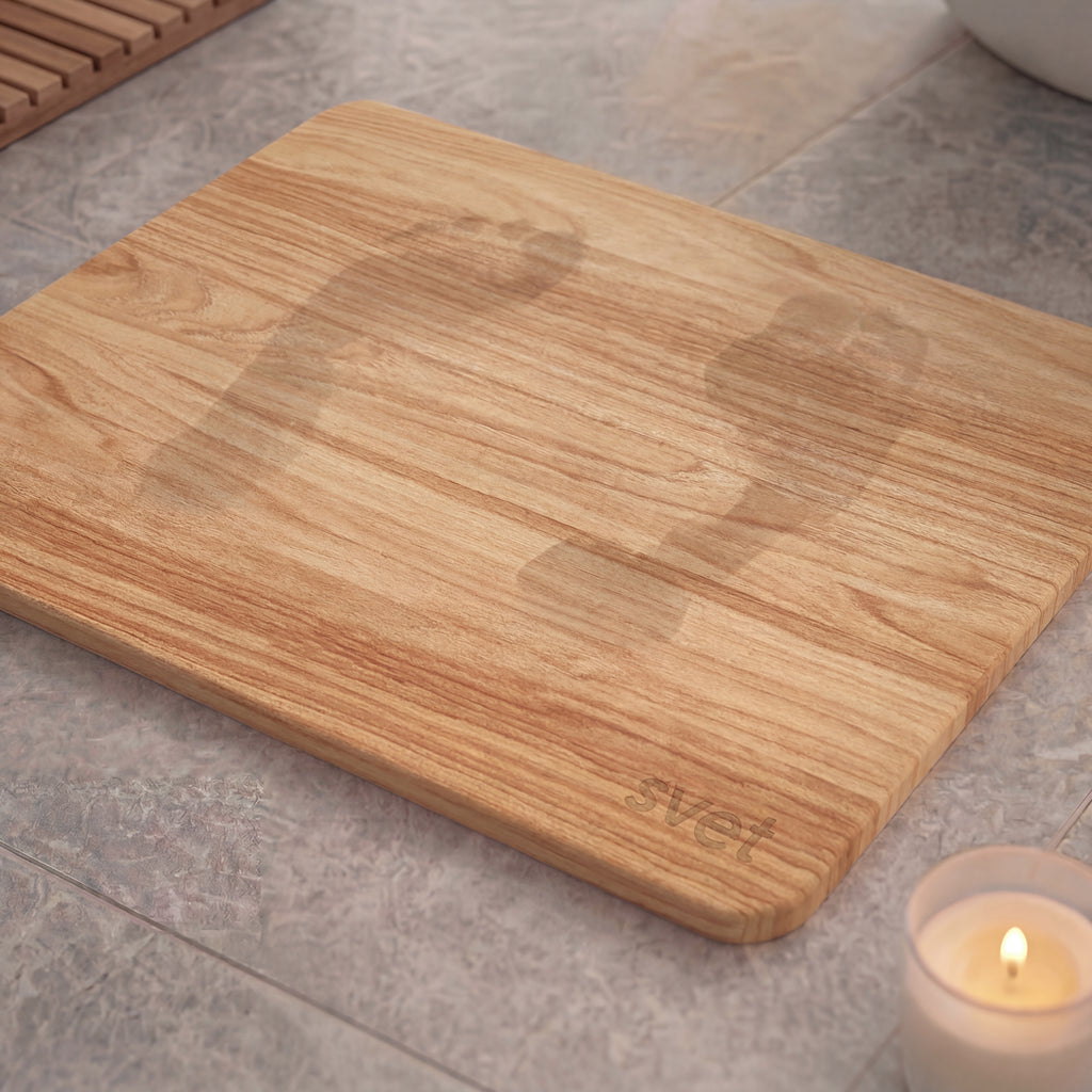 Alfombra de diatomita efecto madera
