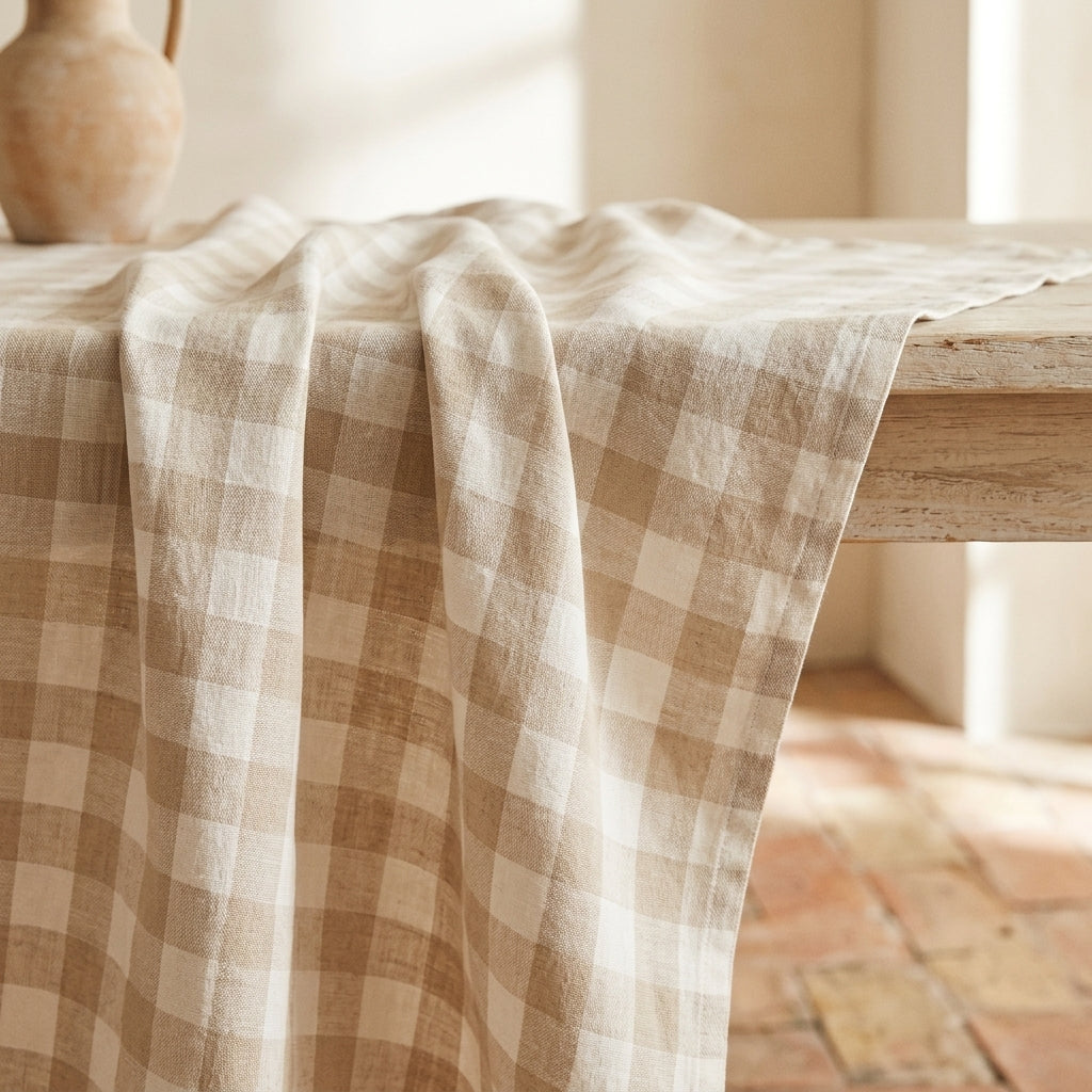 Mantel vichy antimanchas